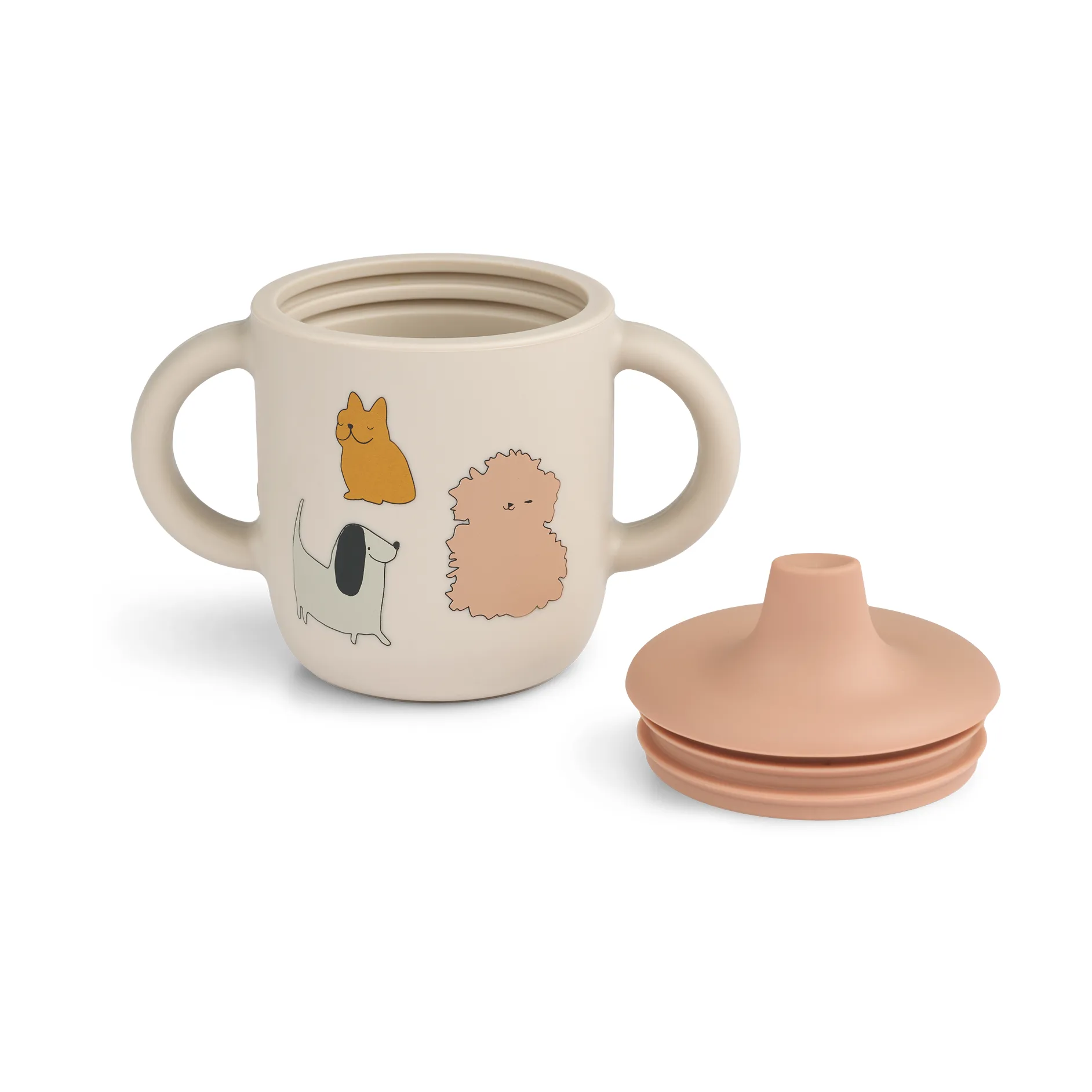 Neil kubek niekapek 150 ml, Cats and Dogs-Sandy Liewood