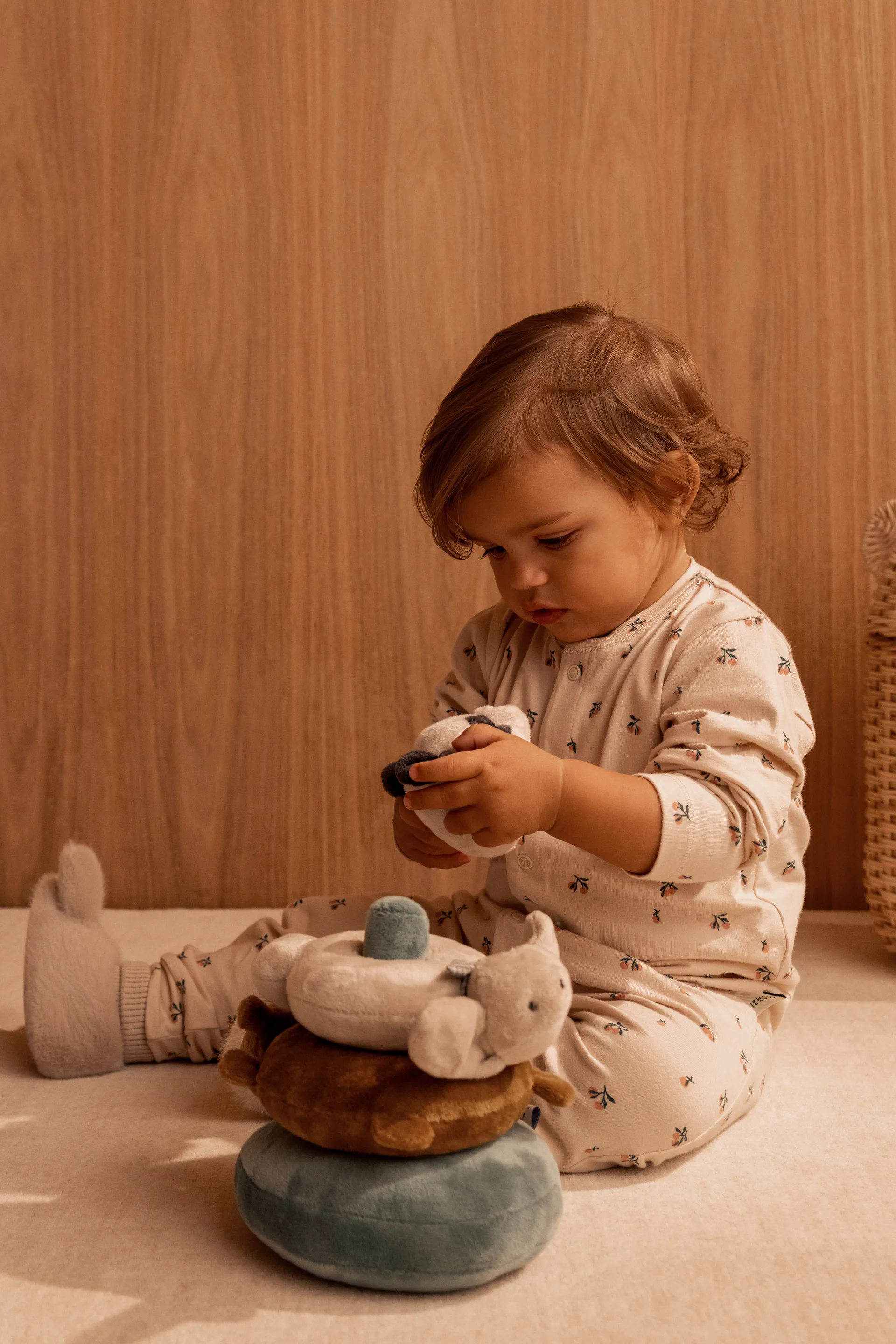 Pluszowe zwierzątka do układania w stos Sannie, Sandy multi mix Liewood