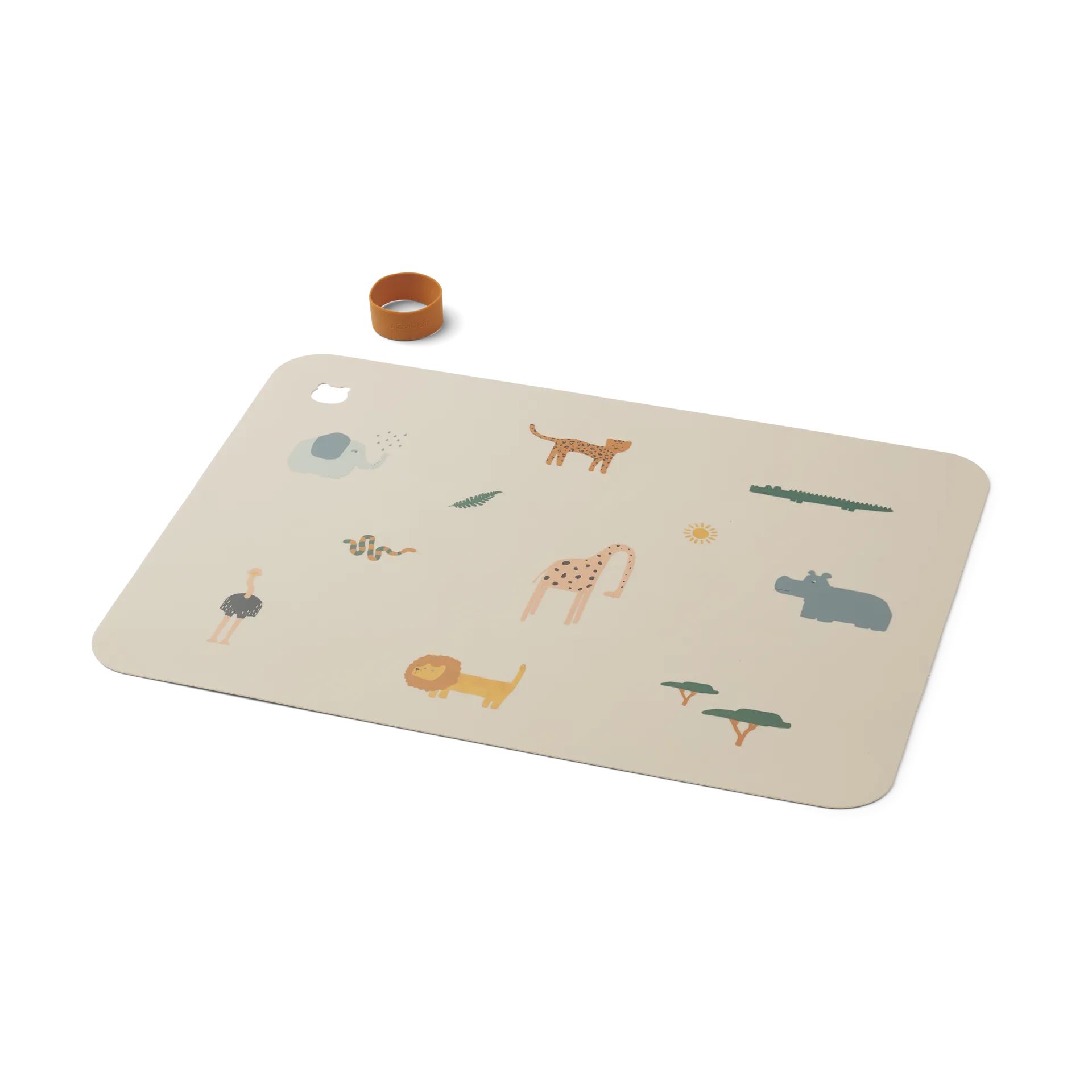 Podkładka stołowa Jude 30,2x41 cm, Safari sandy mix Liewood