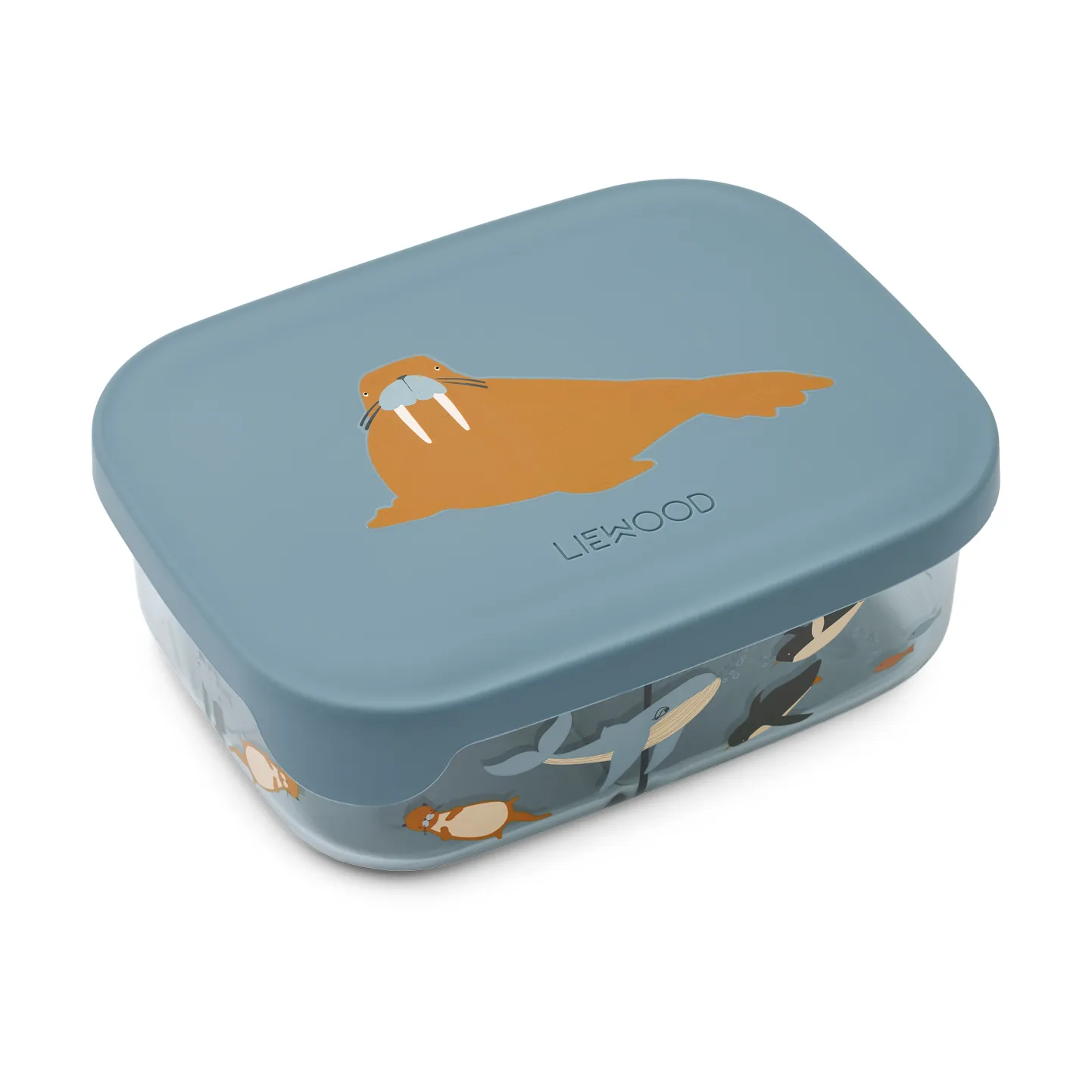 Pojemnik na lunch Arthur 13,5x17 cm, Arctic Sea-Ocean view Liewood