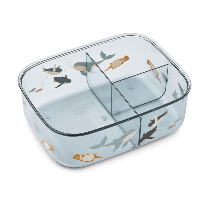 Pojemnik na lunch Arthur 13,5x17 cm, Arctic Sea-Ocean view Liewood