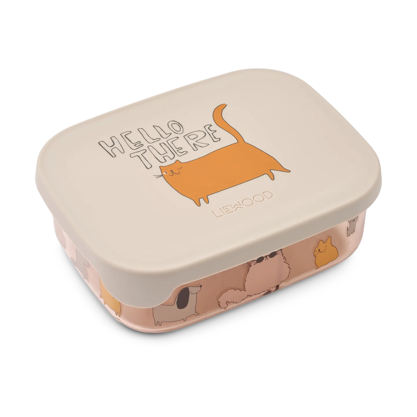 Pojemnik na lunch Arthur 13,5x17 cm, Cats and Dogs-Sandy Liewood