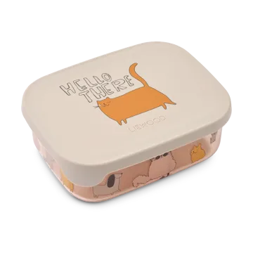 Pojemnik na lunch Arthur 13,5x17 cm - Cats and Dogs-Sandy - Liewood