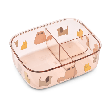 Pojemnik na lunch Arthur 13,5x17 cm - Cats and Dogs-Sandy - Liewood