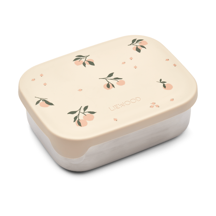 Pojemnik na lunch Arthur 13,5x17 cm - Peach-Sea shell mix - Liewood