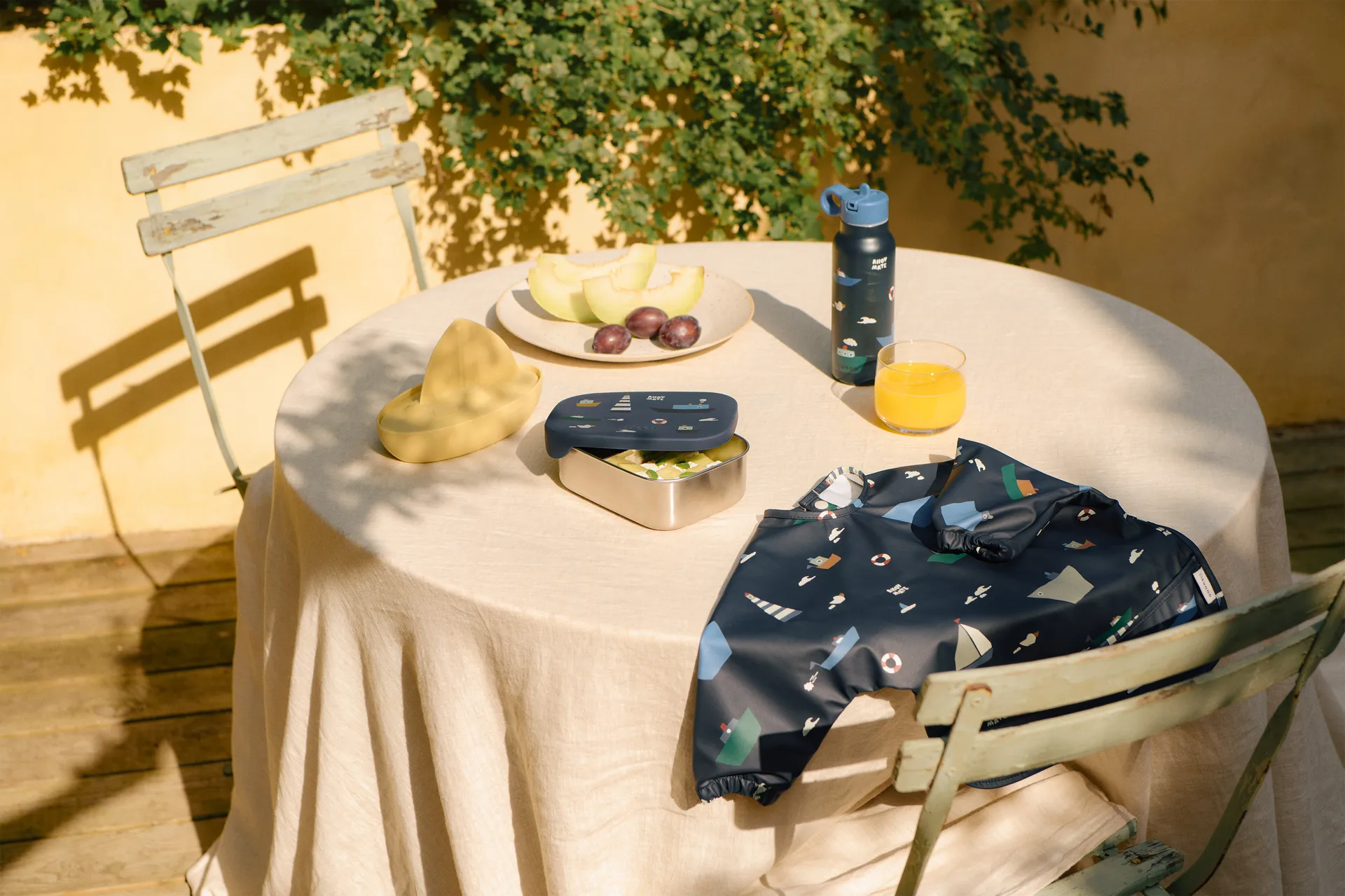 Pojemnik na lunch Arthur 13,5x17 cm, Sailing-classic navy Liewood