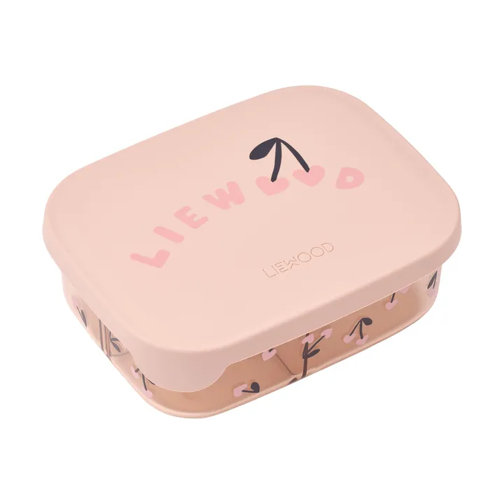 Pojemnik na lunch Arthur Tritan 13,5×17 cm - Cherry heart liewood-Rosey - Liewood