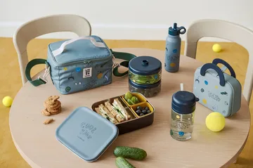 Pojemnik na lunch Elara - Play-Dusty Peppermint - Liewood
