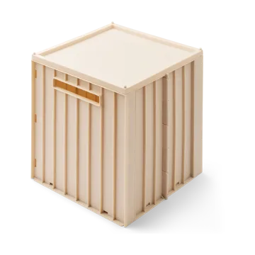 Pudełko do przechowywania z pokrywką Elijah 31x31 cm - Sandy - Liewood