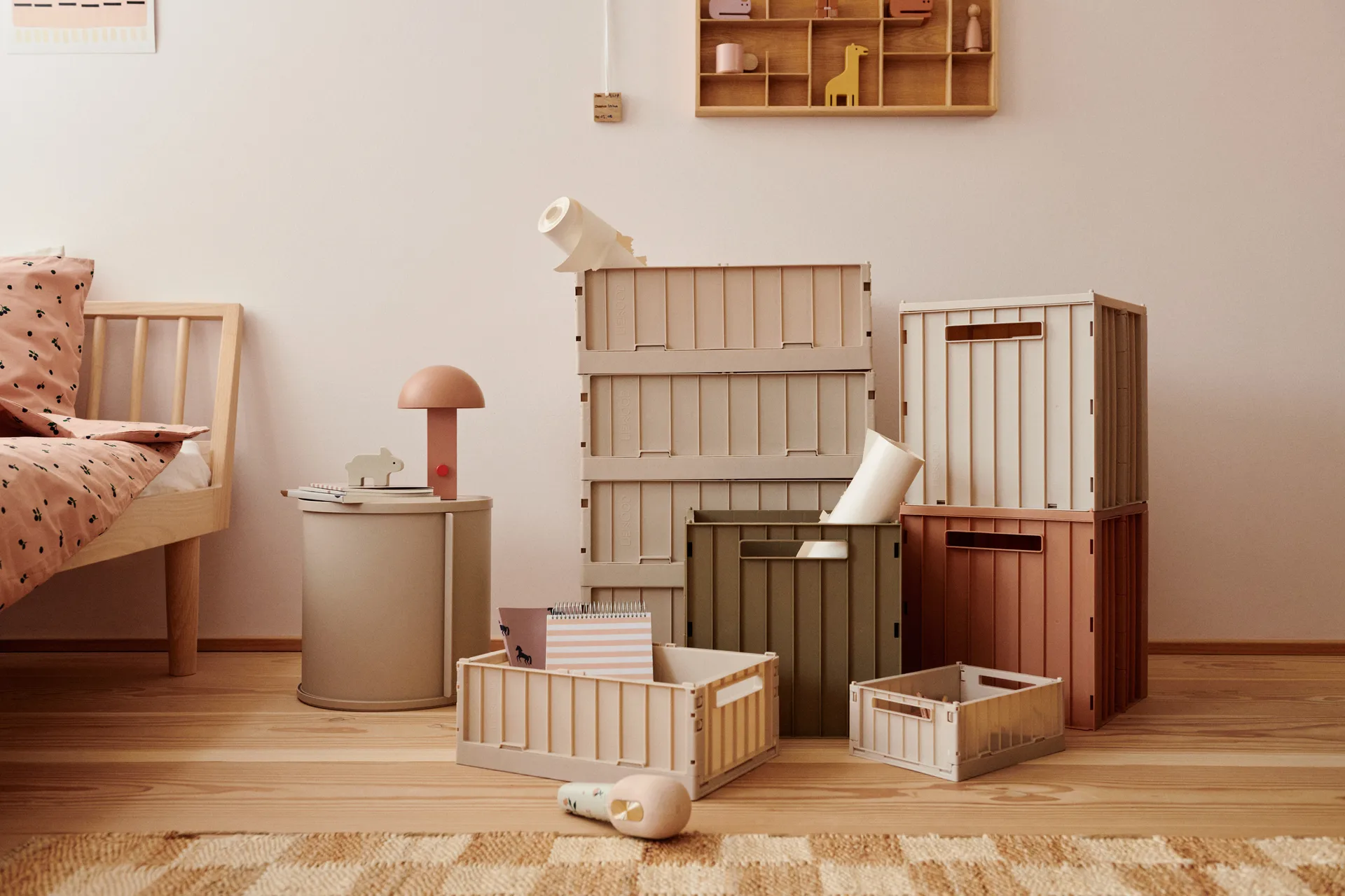 Pudełko do przechowywania z pokrywką Elijah 31x31 cm, Sandy Liewood