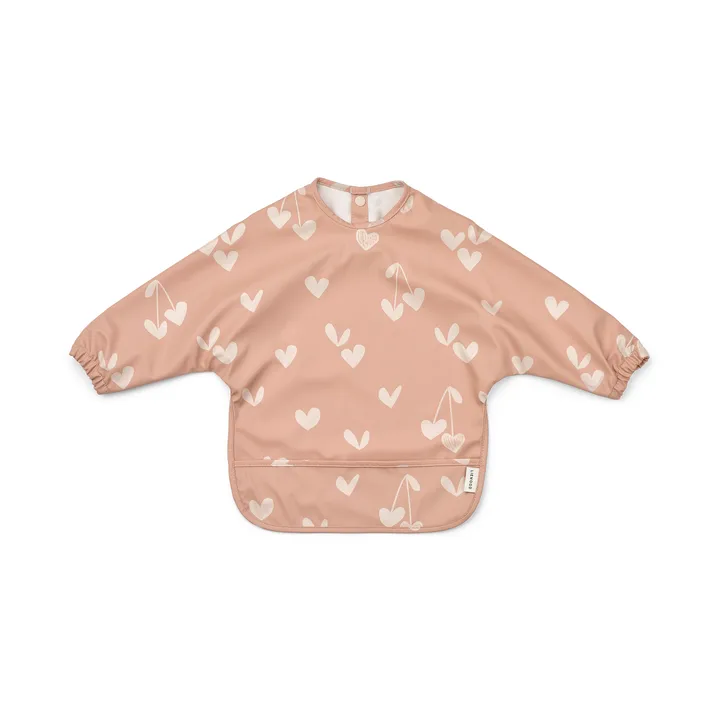 Śliniak z rękawami Merle - Sweethearts-pale tuscany - Liewood