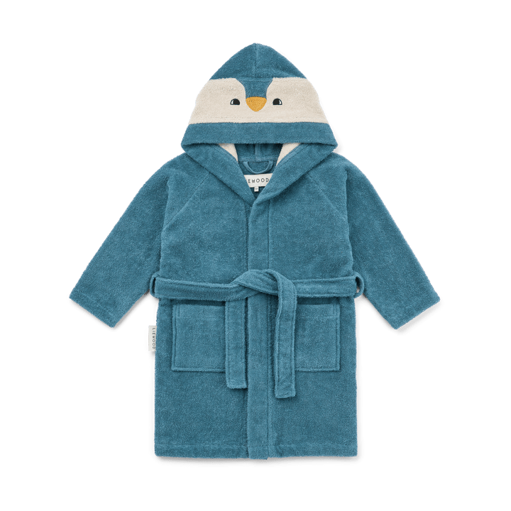 Szlafrok Lily, Penguin oceanview mix, 122/128 - 5-6 lat - Liewood