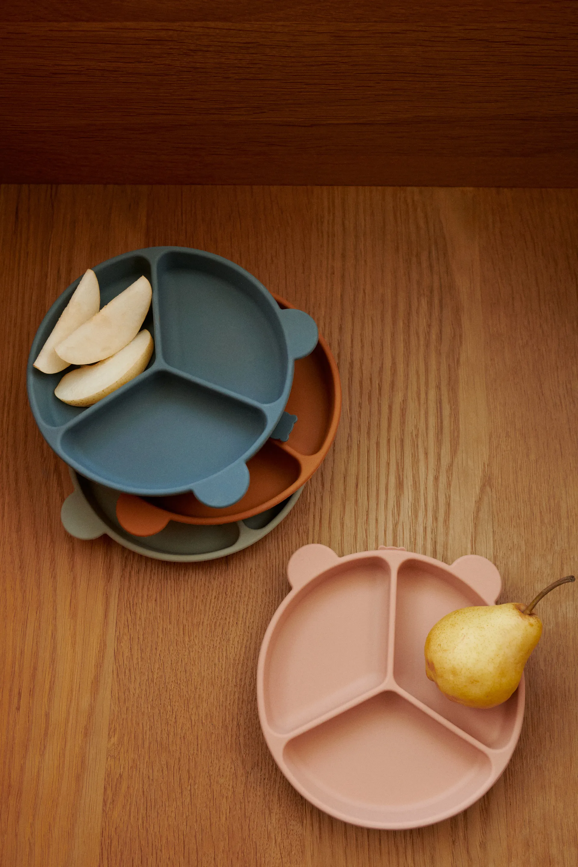 Talerz dziecięcy Stacy 2-szt., Sandy-Oat Liewood