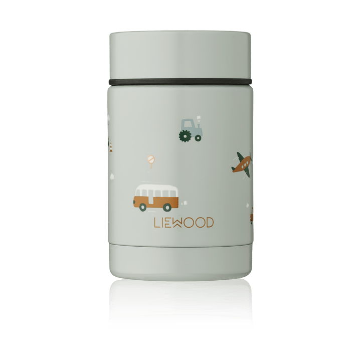Termos Nadja 0,25 L - Vehicles-dove blue mix - Liewood