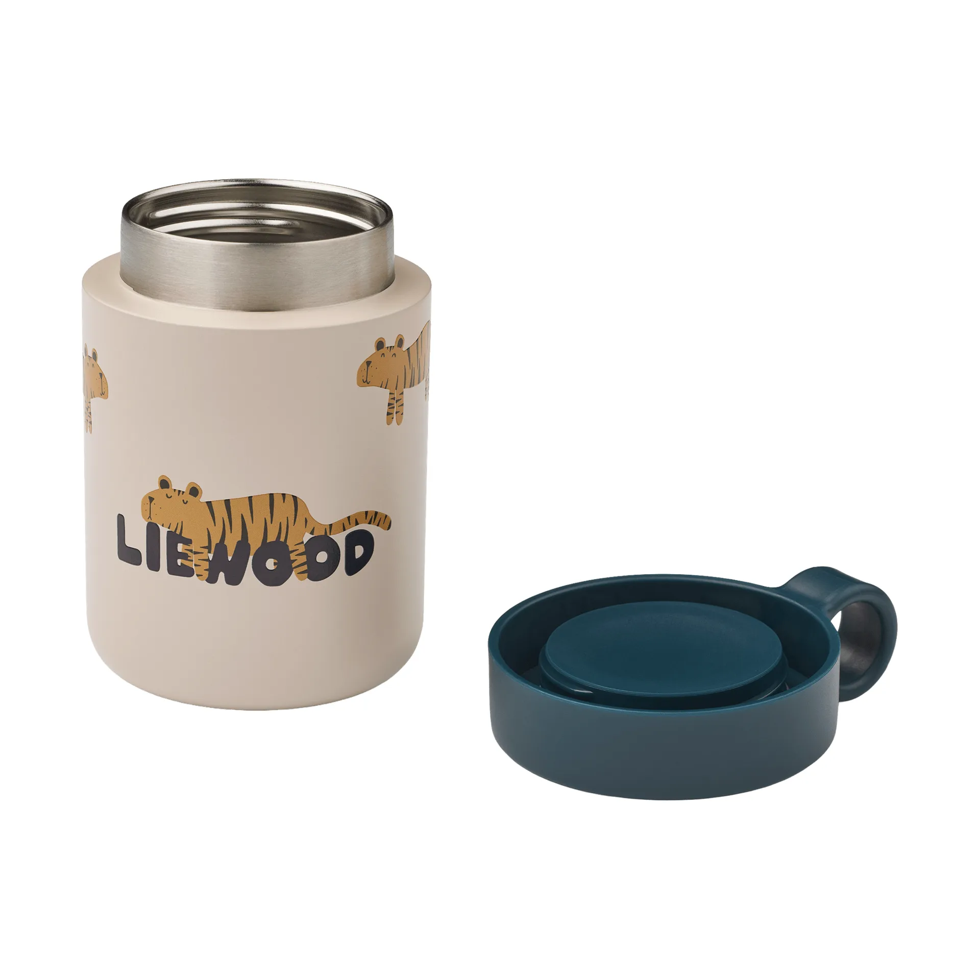 Termos obiadowy Kiani printed, Tiger-sandy Liewood