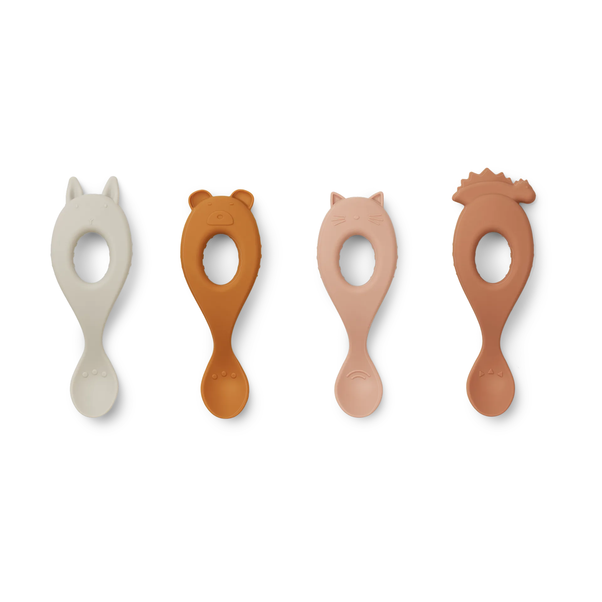 Łyżka Livia 4 części, Rose mix Liewood