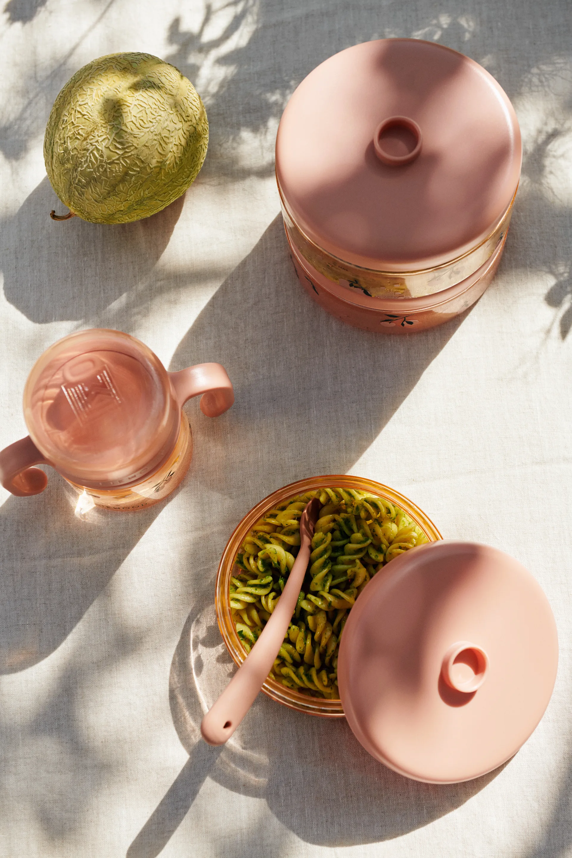 Zestaw dla dzieci Beatrix, 2 części, Peach-sea shell Liewood