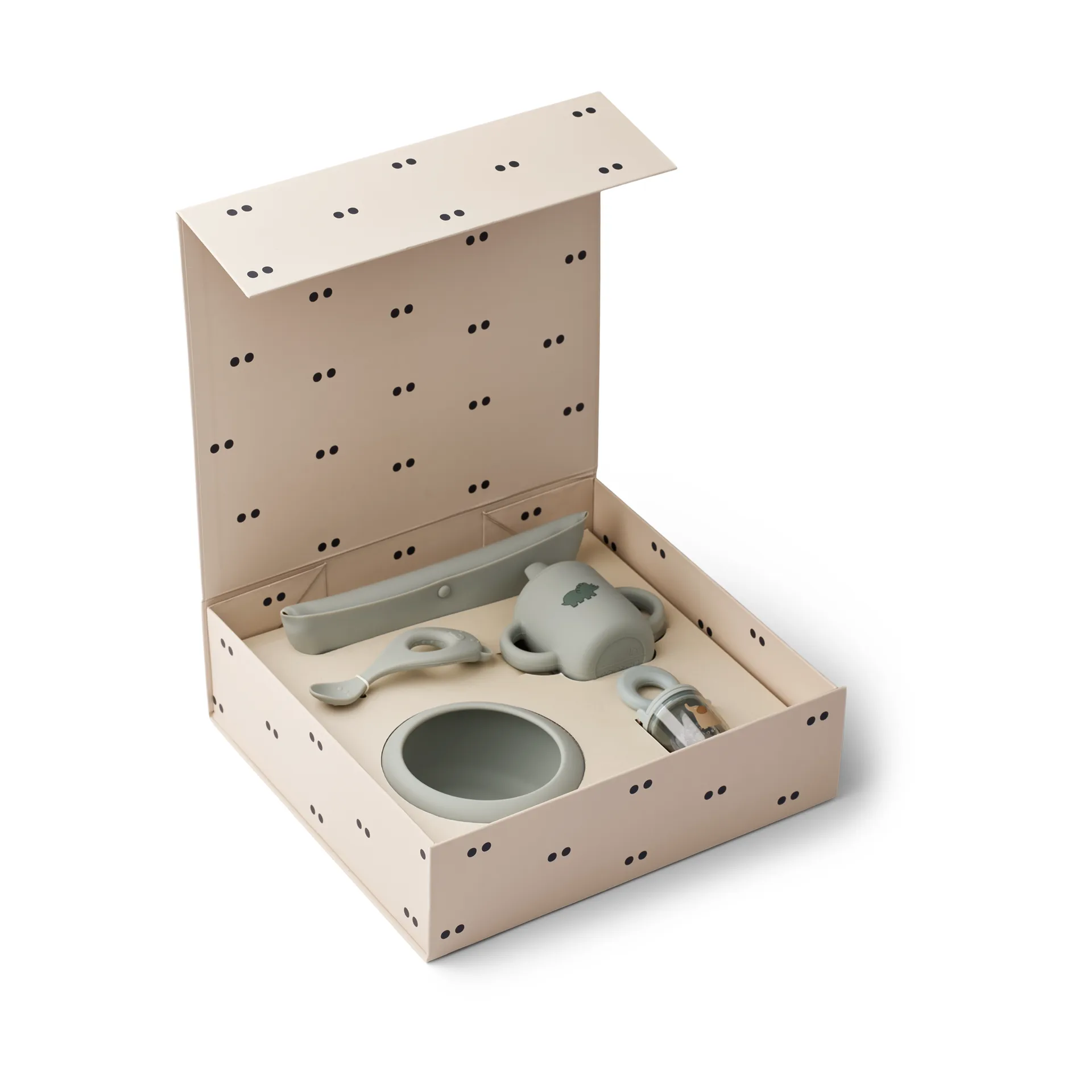 Zestaw naczyń dla niemowląt Mileah, Dove blue Liewood