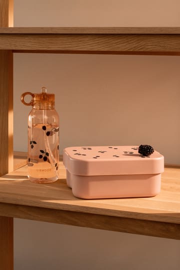 Zestaw pudełek śniadaniowych z nadrukiem Chelsey, 2 części - Berry-Pale Tuscany - Liewood