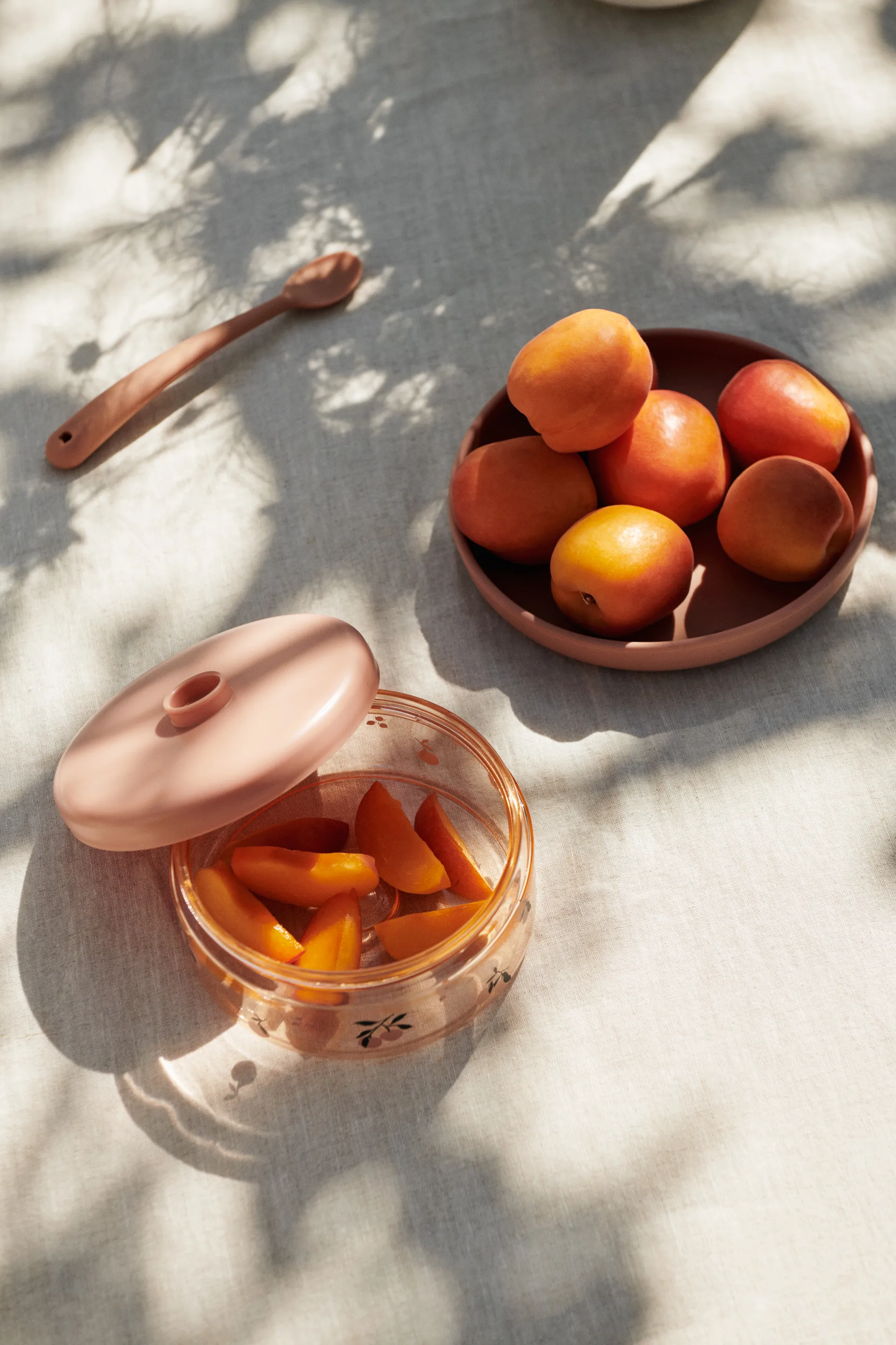 Zestaw słoiczków dla dzieci Dominique  500 ml, 4 szt., Peach-sea shell Liewood