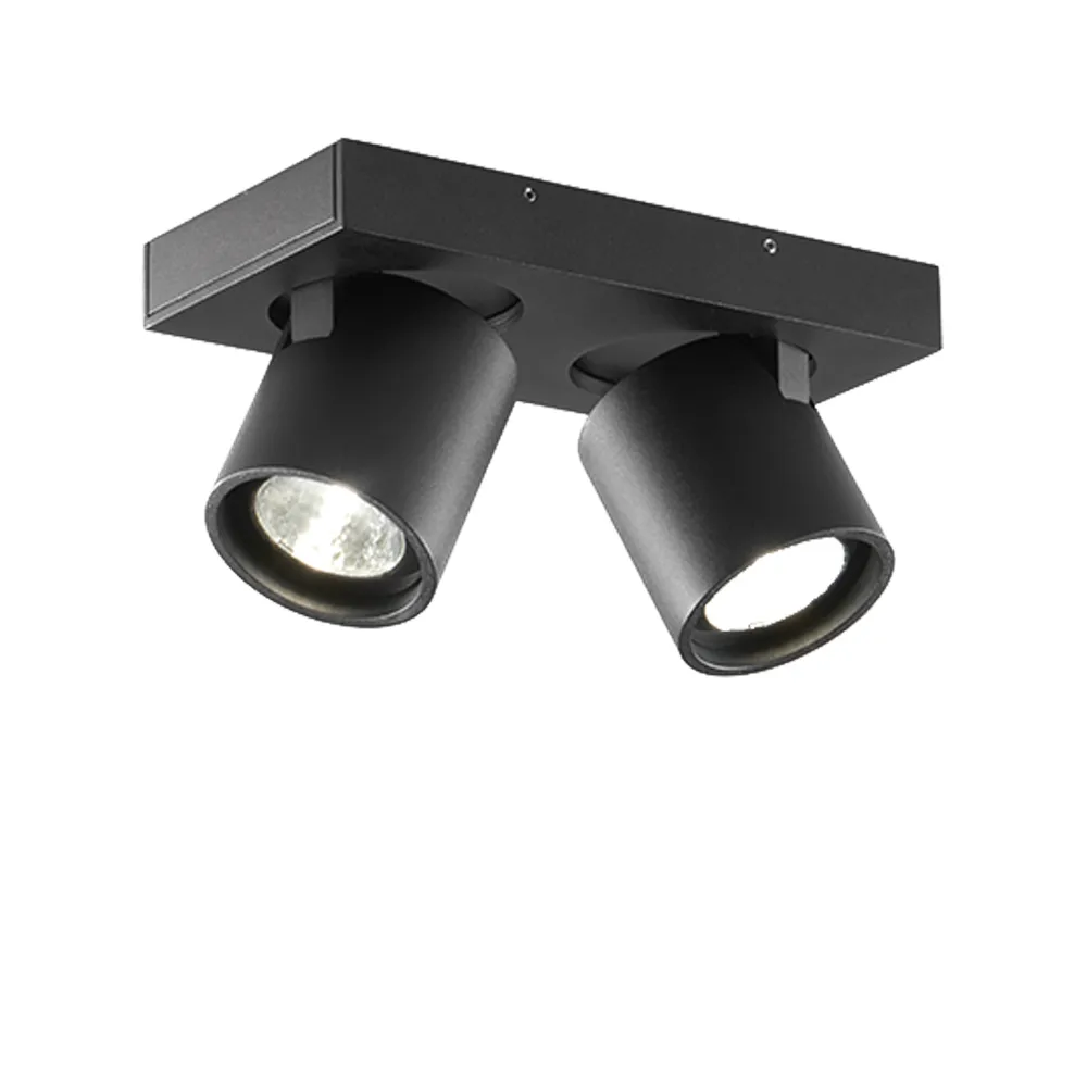 Focus Mini 2 vägg- I lampa sufitowa, black, 3000 kelvin Light-Point