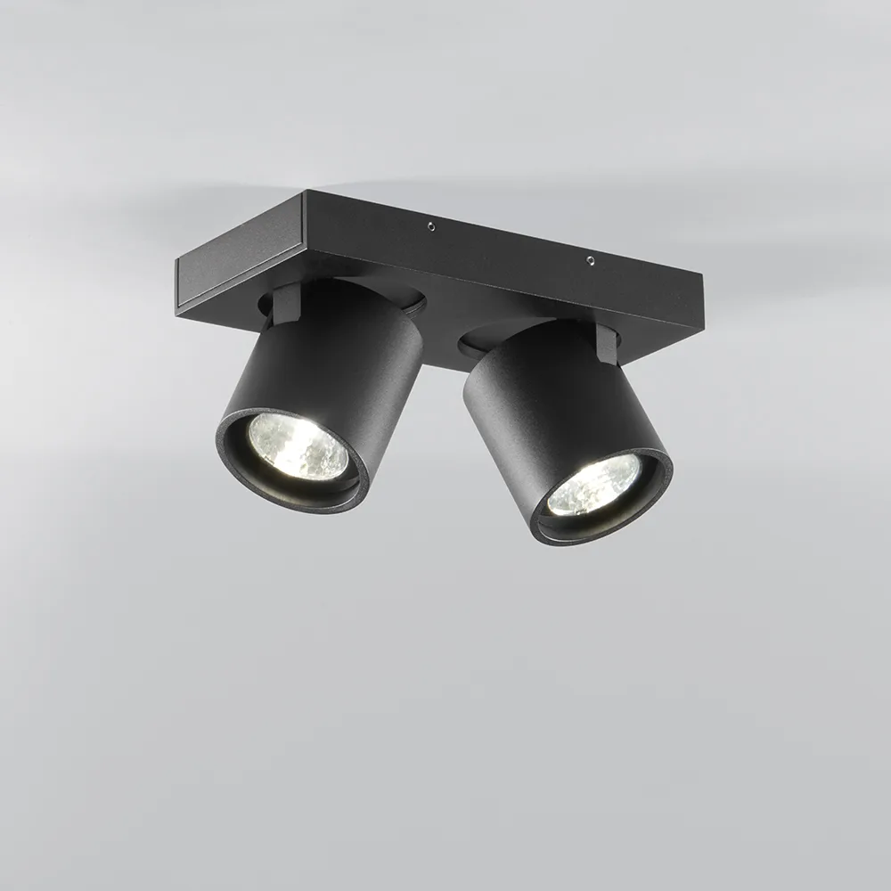 Focus Mini 2 vägg- I lampa sufitowa, black, 3000 kelvin Light-Point
