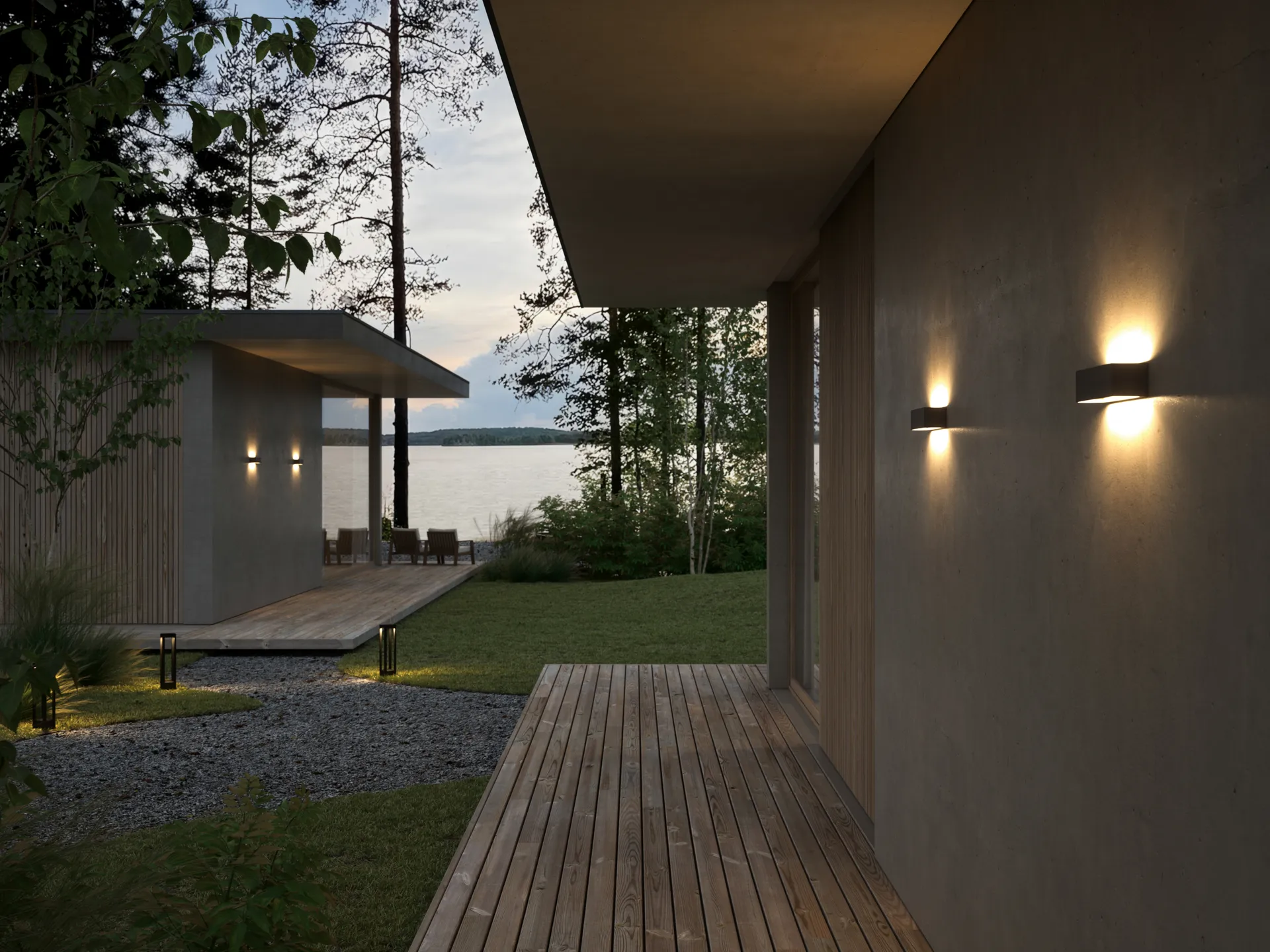 Kinkiet Linea W2 Switch Tune, Black, 7x30 cm Light-Point