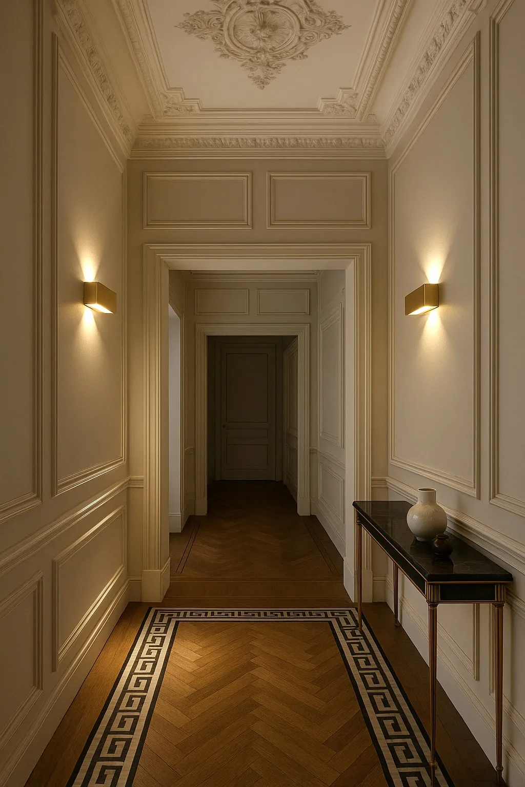 Kinkiet Linea W3 Switch Tune, Brass, 7x60 cm Light-Point