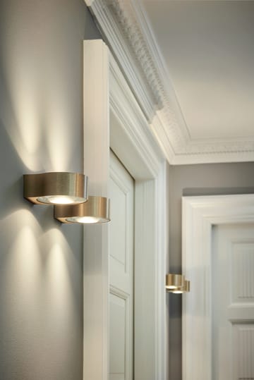 Lampa ścienna Orbit W1, 2700K - Mosiężny - Light-Point