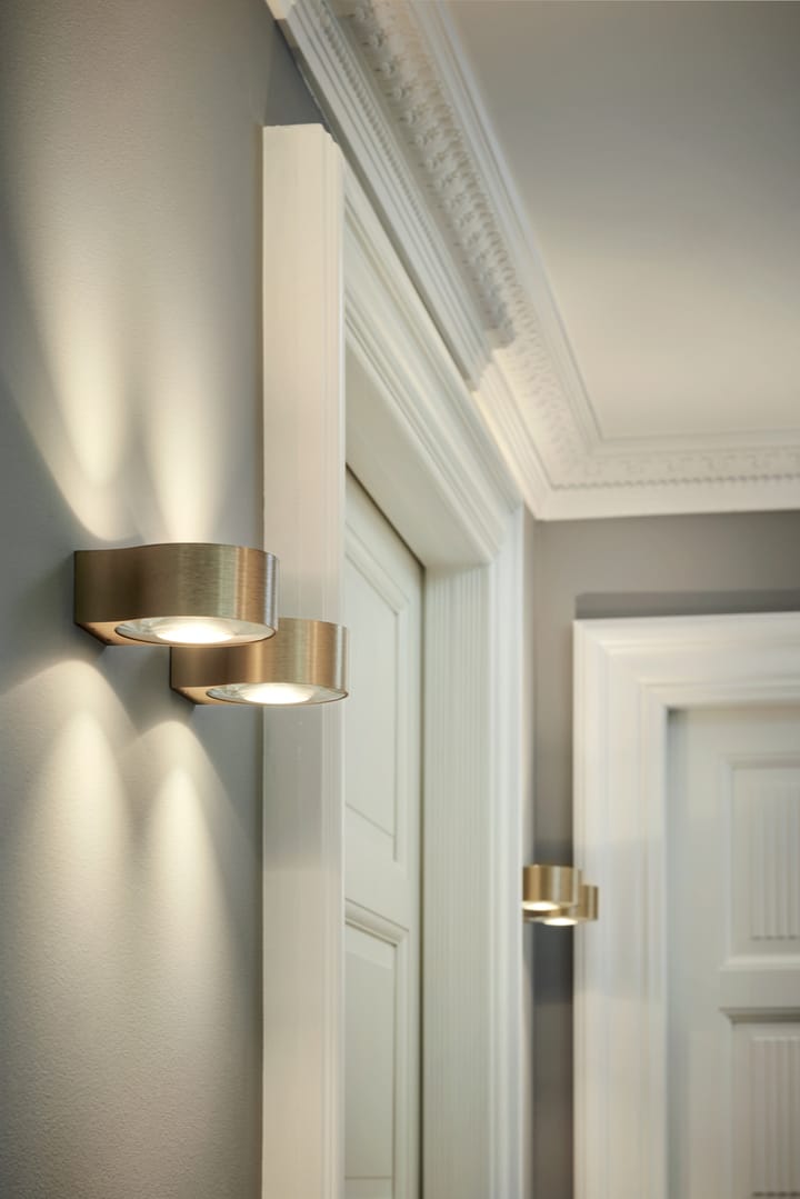 Lampa ścienna Orbit W1, 2700K, Mosiężny Light-Point