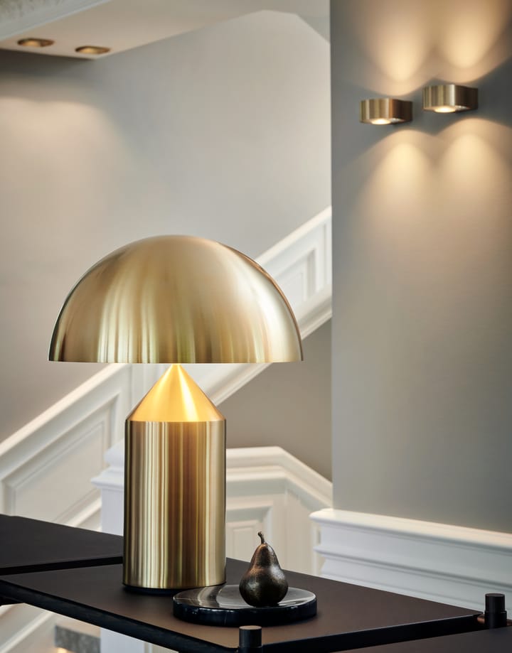 Lampa ścienna Orbit W1, 2700K, Mosiężny Light-Point