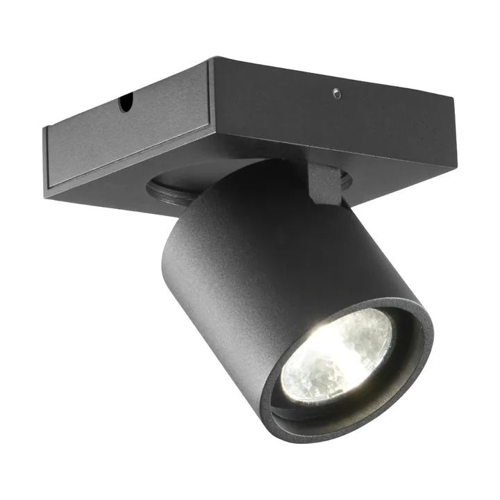 Lampa ścienno-sufitowa Focus 1 Switch Tune - Black - Light-Point