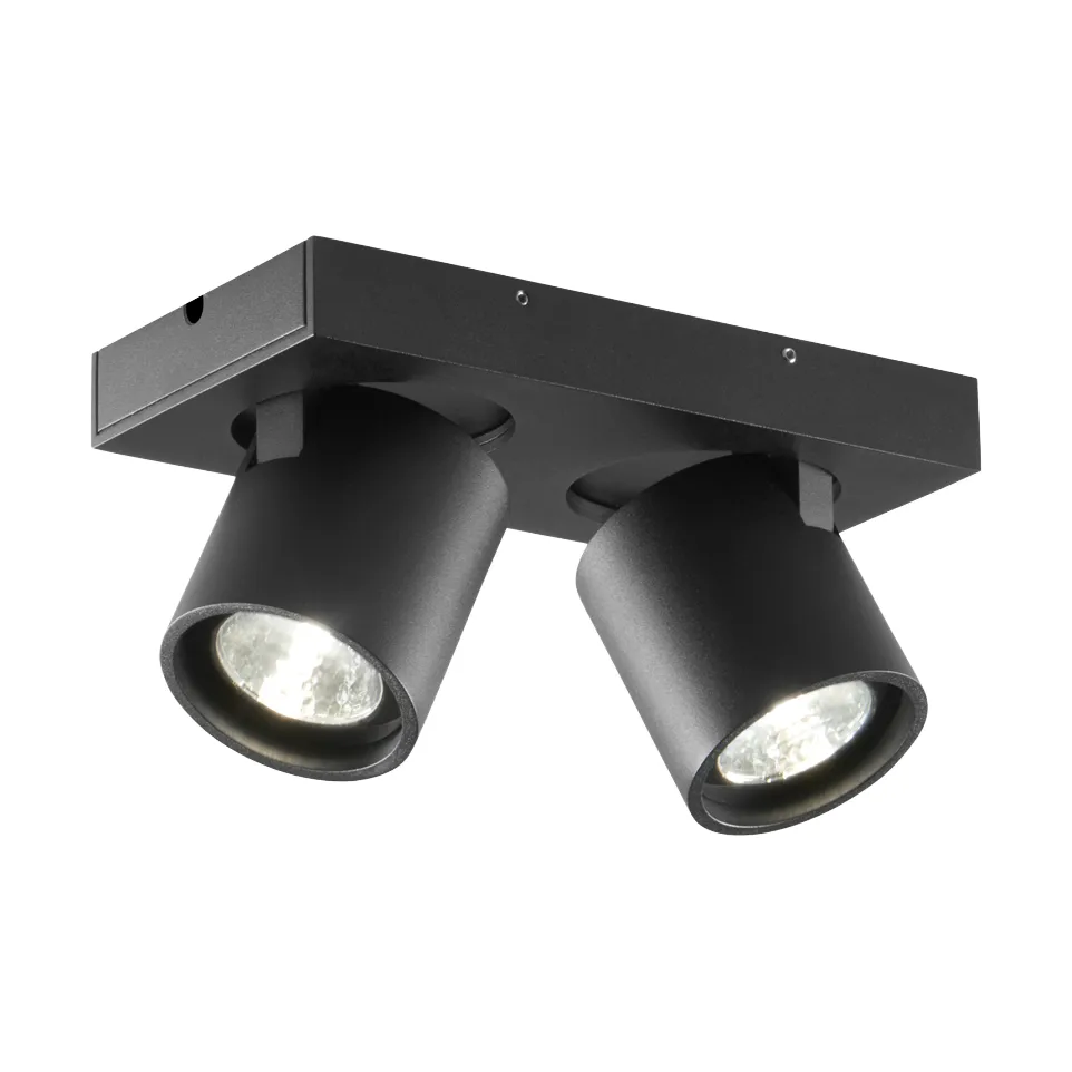 Lampa ścienno-sufitowa Focus 2 Switch Tune, Black Light-Point
