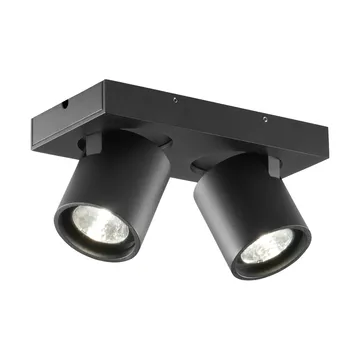 Lampa ścienno-sufitowa Focus 2 Switch Tune - Black - Light-Point