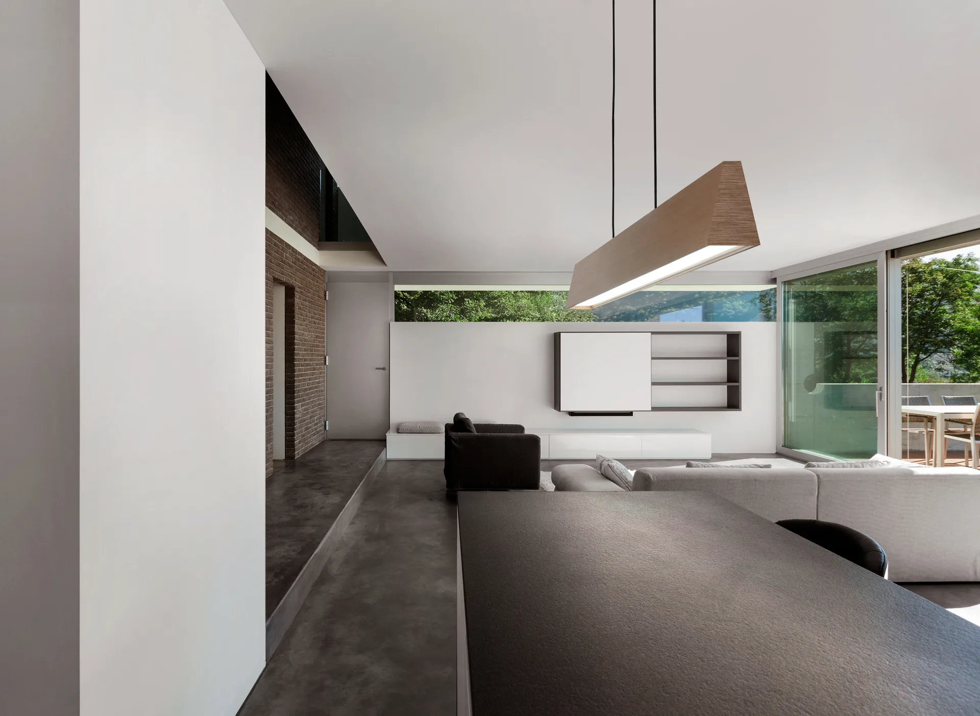 Lampa wisząca Edge Linear S1500 Switch Tune, Rose gold Light-Point