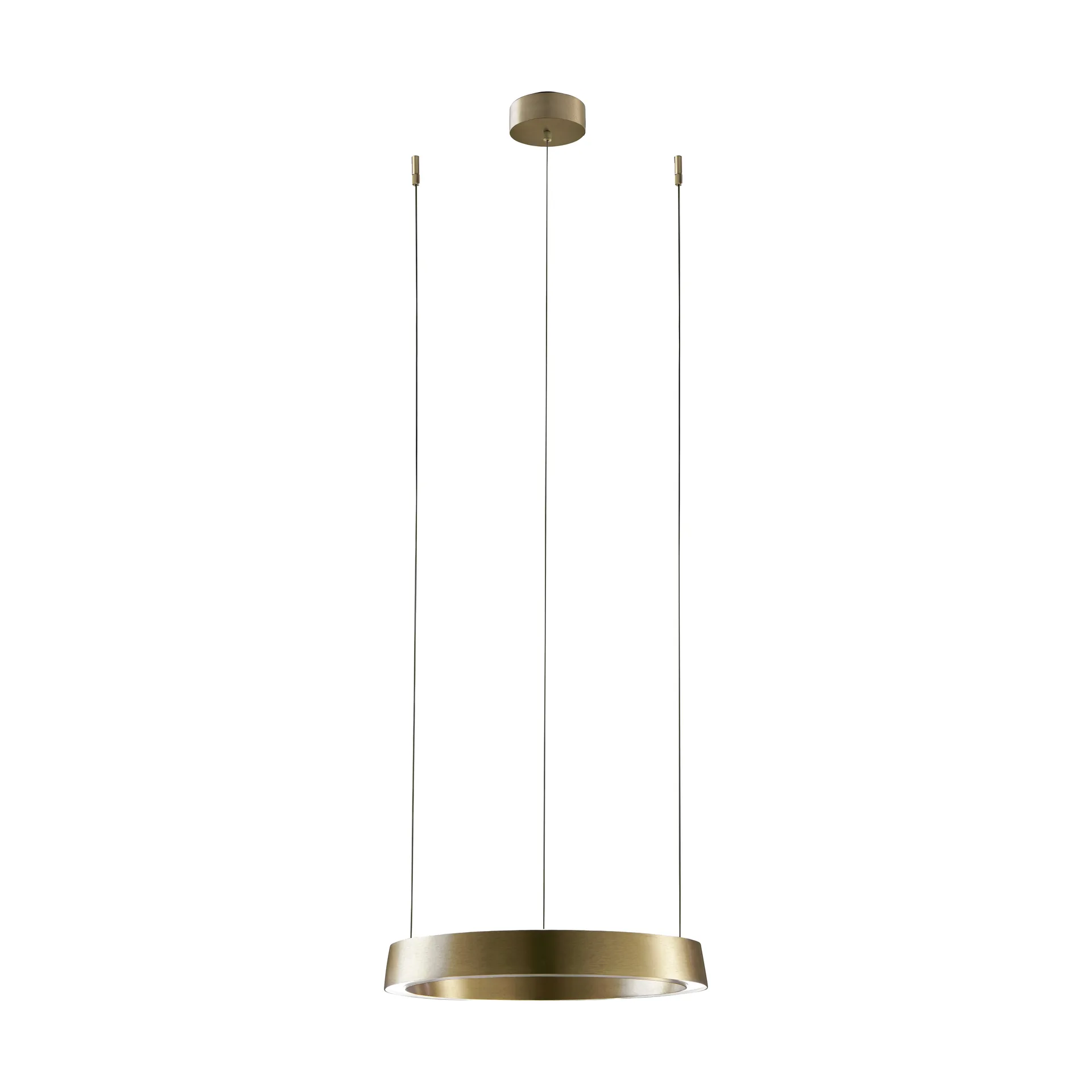 Lampa wisząca Edge Round Ø40 Switch Tune , Brass Light-Point