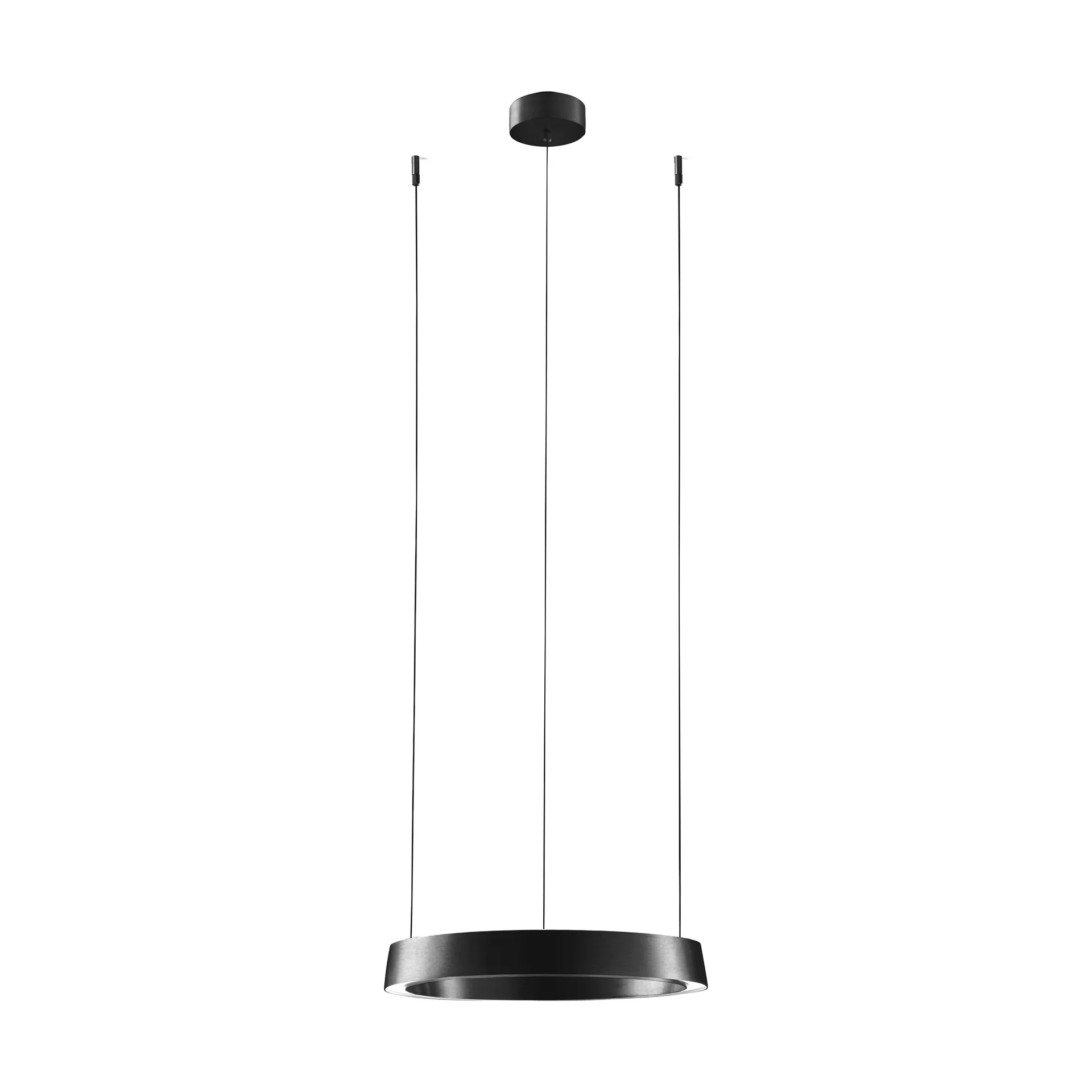 Lampa wisząca Edge Round Ø40 Switch Tune , Carbon black Light-Point