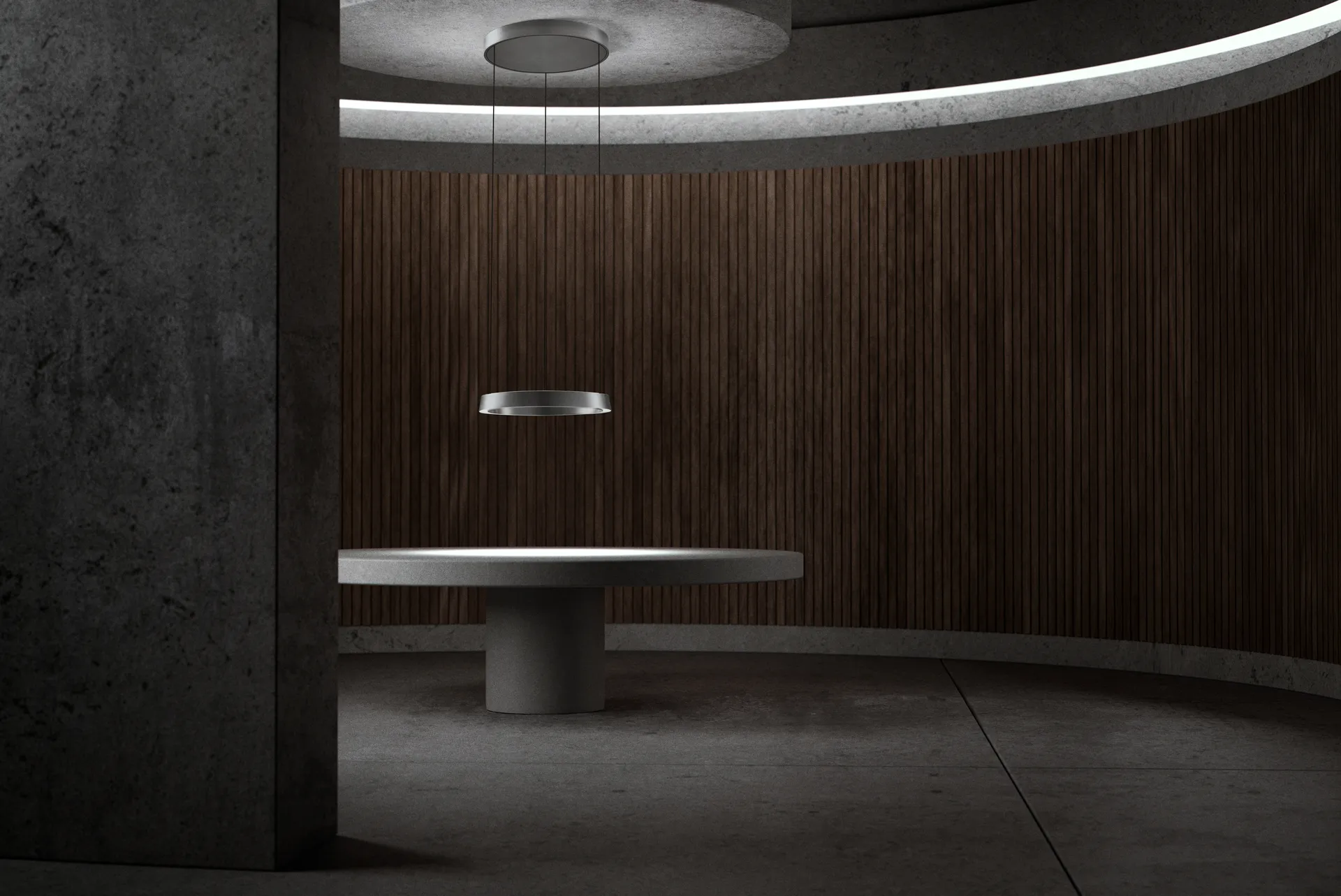 Lampa wisząca Edge Round Ø40 Switch Tune , Titanium Light-Point