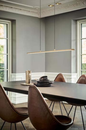 Lampa wisząca Slim S1200 - Mosiężny - Light-Point