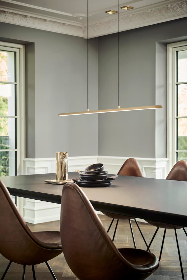 Lampa wisząca Slim S1200, Mosiężny Light-Point