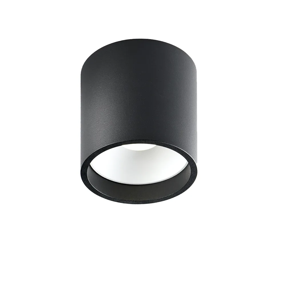 Reflektor Solo Round, black/white, 3000 kelvin Light-Point