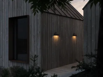 Rørhat lampa ścienna - Copper raw, LED - Light-Point