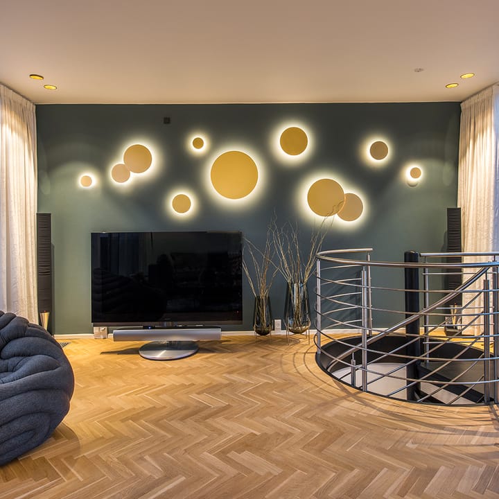 Soho W2 lampa ścienna, gold, 3000 kelvin Light-Point
