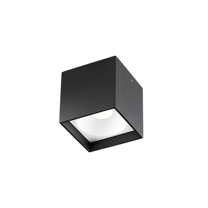 Solo Square reflektor - black/white, 3000 kelvin - Light-Point