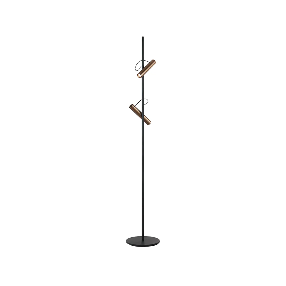 Spirit F1 lampa podłogowa, black/rose gold Light-Point
