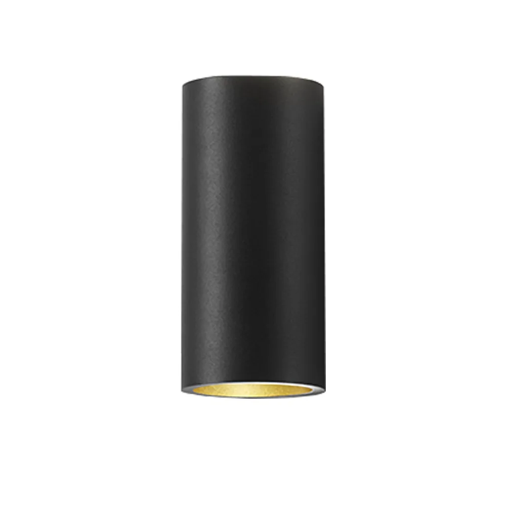 Zero W1 lampa ścienna, black/gold Light-Point