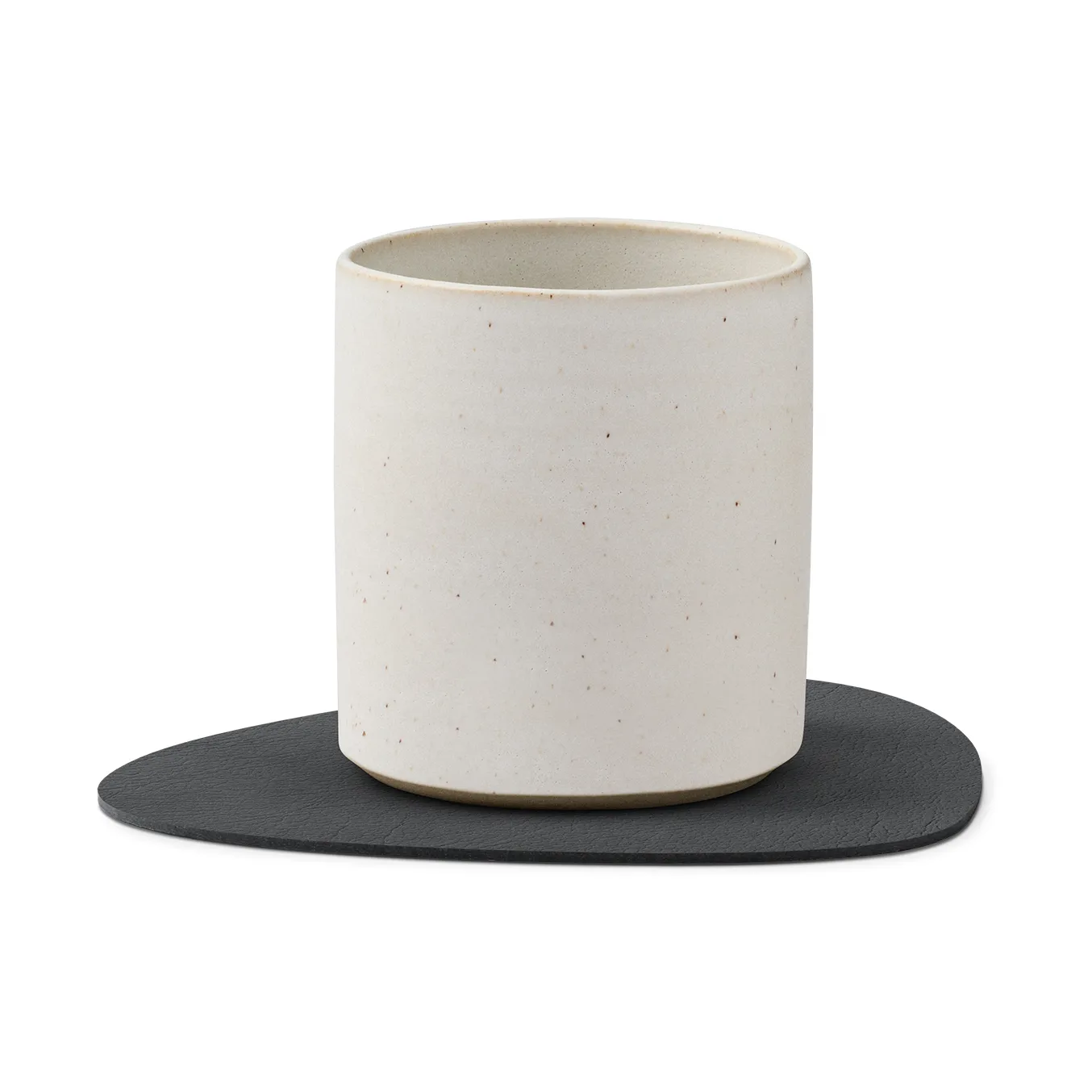 Chmura-Nupo podstawka pod szklankę dwustronna curve 1 szt., antracyt-szary-pastelowa zieleń LIND DNA