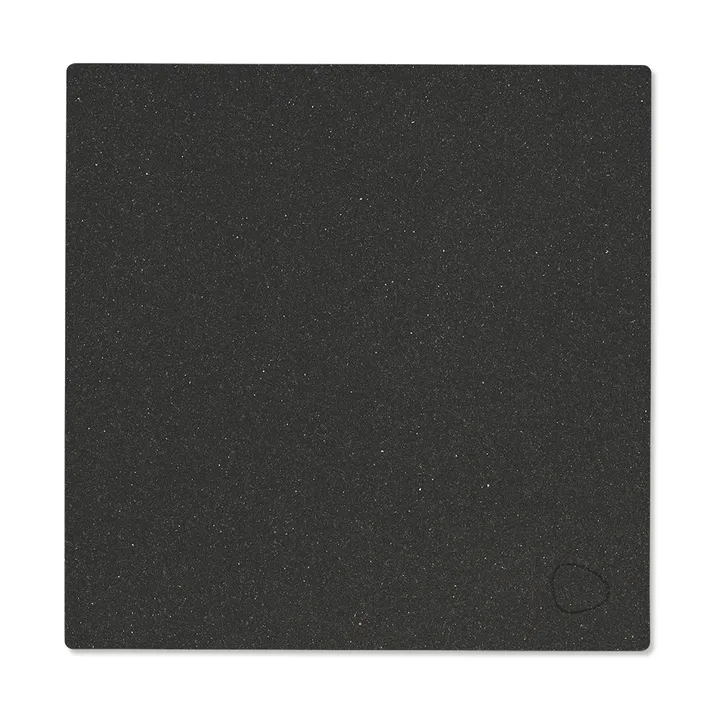 Core podkładka na stół kwadratowa S - Flecked anthracite, 28x28 cm - LIND DNA