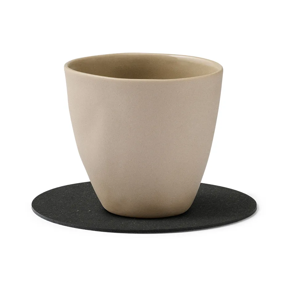 Core - Podstawki okrągłe pod szklankę , Flecked anthracite LIND DNA