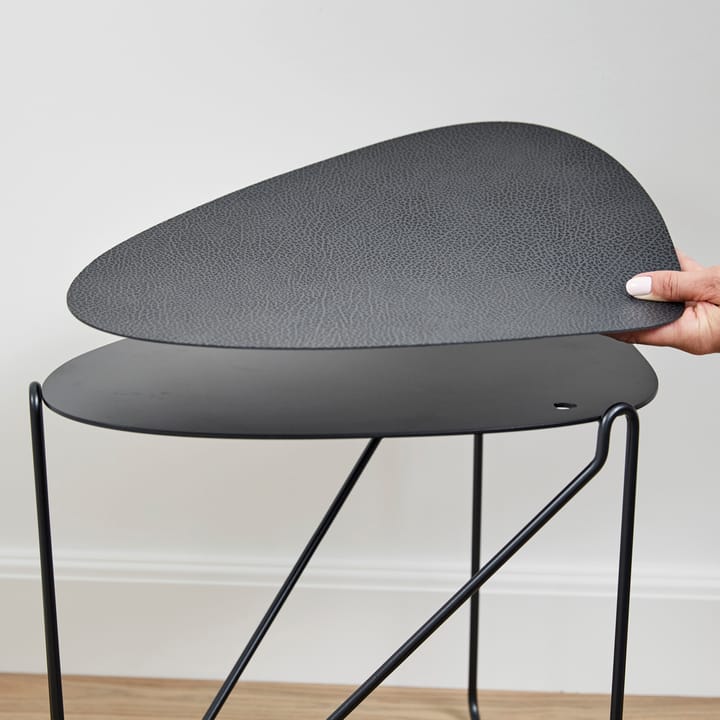 Curve Chameleon Hippo stolik boczny , Black-anthracite LIND DNA